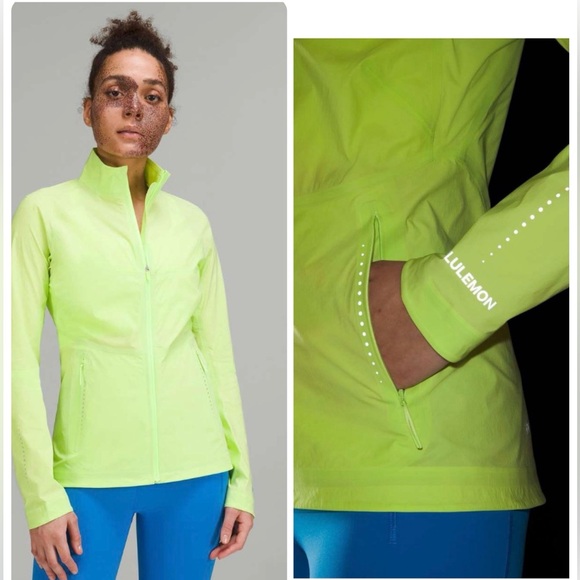 lululemon athletica Jackets & Blazers - Lululemon Fast And Free Windbreaker Jacket Size 12